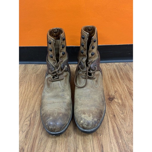 Ariat Mens A2 Dally Pro Brown Combat & Lace-up Boots Size 11 Style 65525